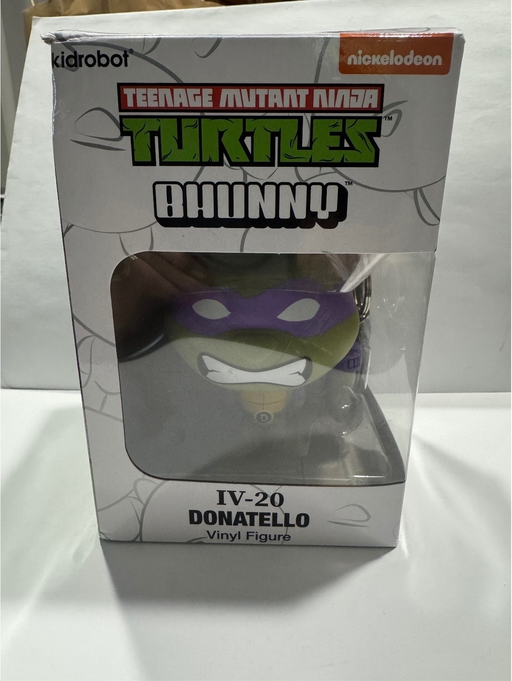Kidrobot TMNT Bhunny IV-20 Donatello(damaged box)